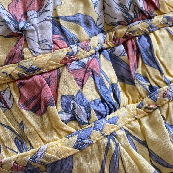 🤑 3/$30 NWT maxi dress. Yellow floral. Size small. Jopna brand - Picture 7 of 7